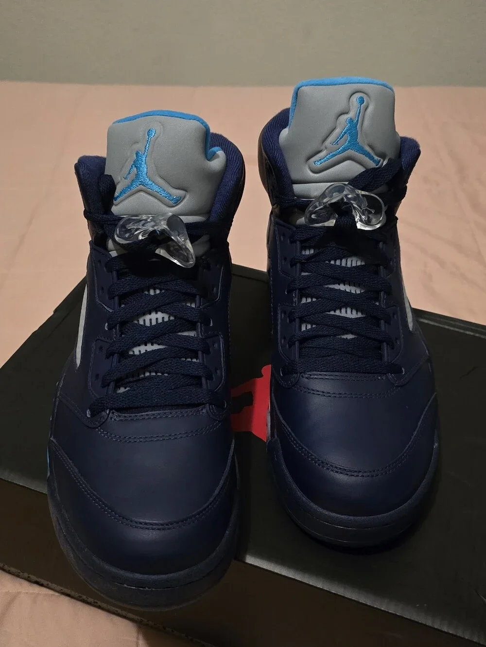 Jordan 5 Retro  Shoes - Navy/Teal